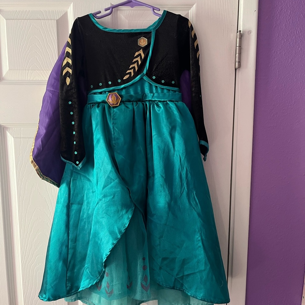 Disguise Teal and Black Kids Dress